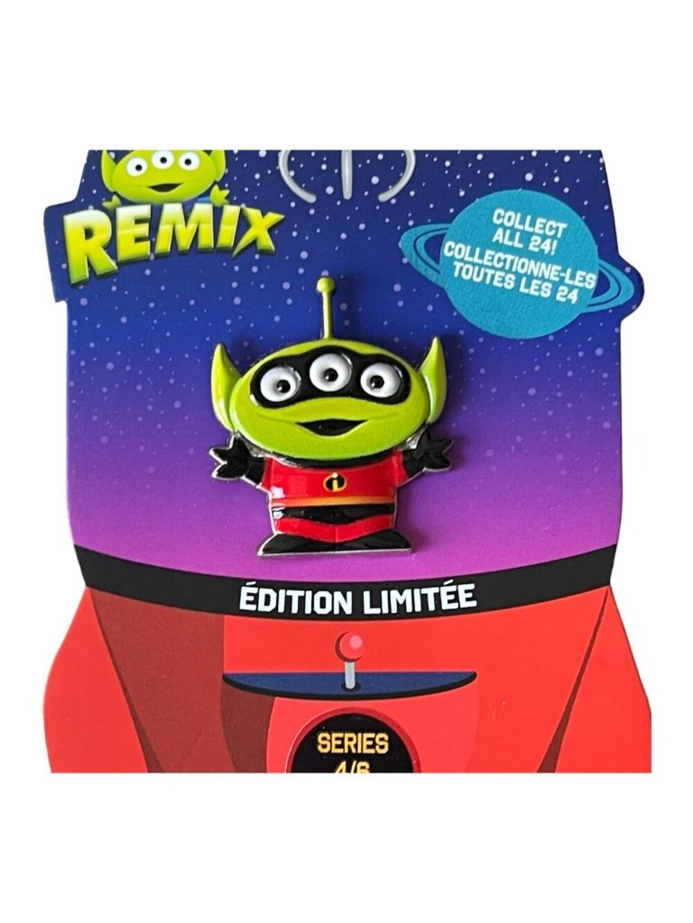Disney Store Disney Pixar Toy Story Alien Remix Mr Incredible Limited Pin - Picture 4 of 5